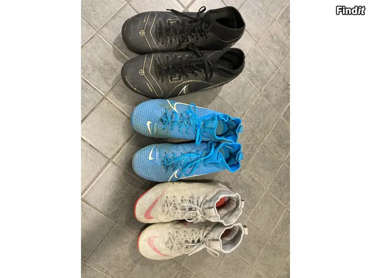 Säljes Nike fotbollsskor olika storlekar