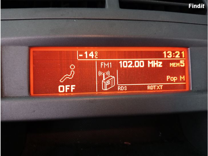 Myydään Peugeot 407 2006 monitoimi näyttö JCE-EMFC-ORA CIM1