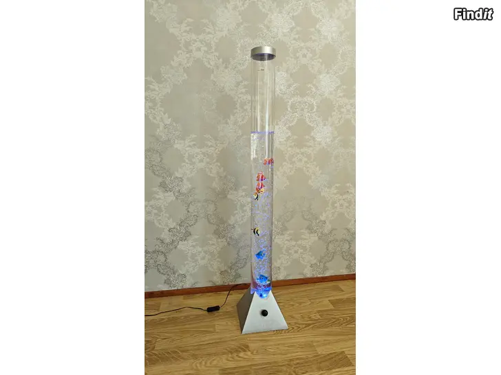 Annetaan Färgskiftande lampa med fiskar