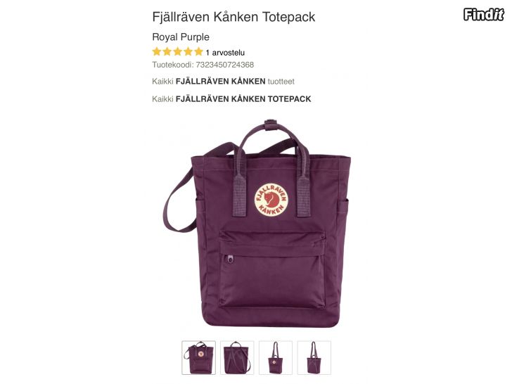 Säljes Fjällräven väska säljes