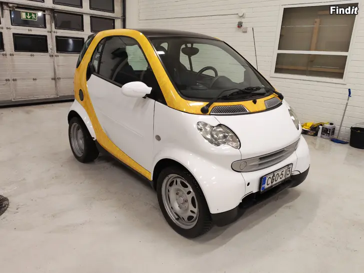 Säljes Spargris smart fortwo nybesiktad