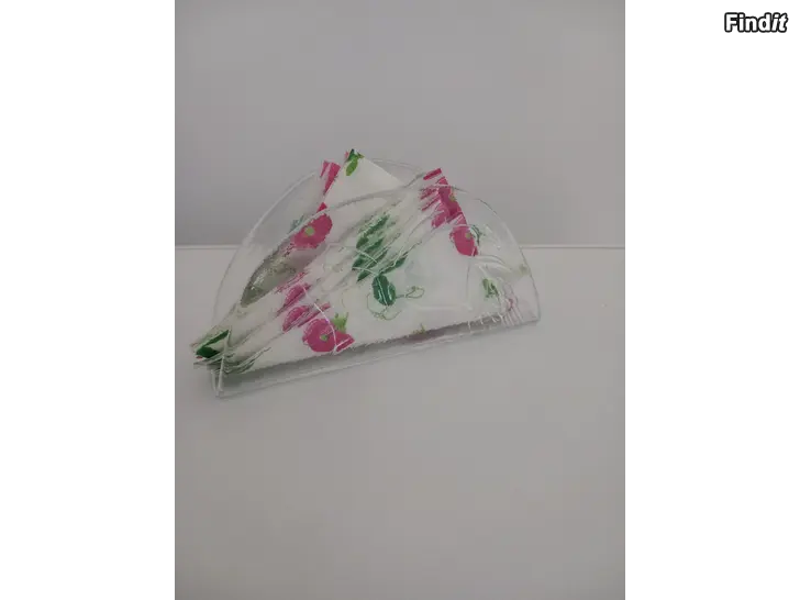 Myydään Muurla servettiteline lasia