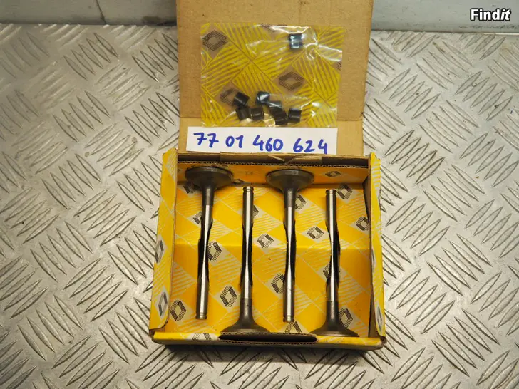 Myydään Renault 18 Fuego venttiilit Inlet Valves 7701460624