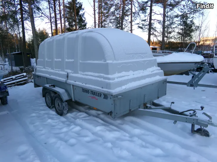 Säljes Stor bilsläpvagn Tekno Trailer 410 x 180