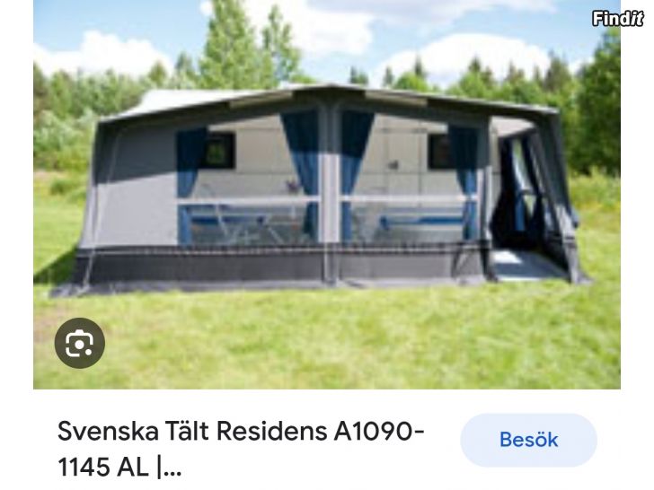 Myydään Svenska Tält Residens A1090-1145 AL