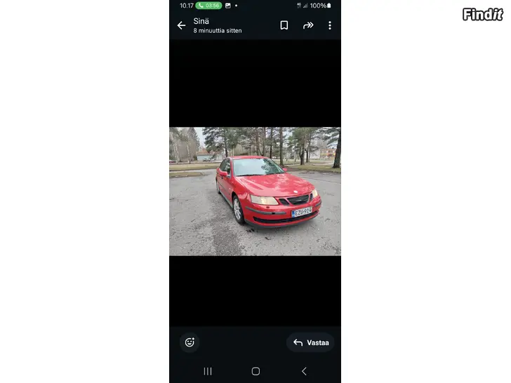 Säljes Saab 9-3 1.8t ny bes 250tkm fin ej rost