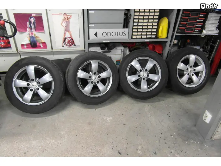 Myydään Opel/Saab kesärenkaat aluvanteilla