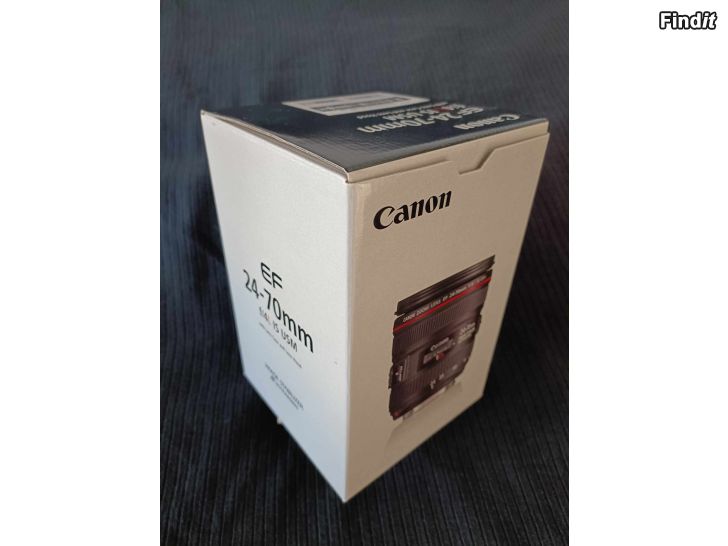 Säljes Canon EF 24-70mm f/4L IS USM
