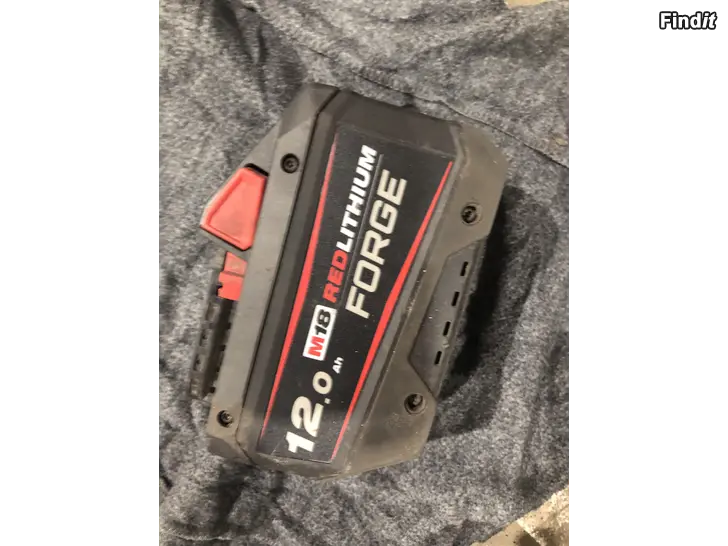 Säljes Forge m18 12ah akku