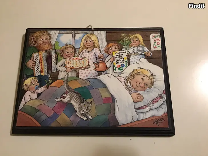 Säljes Morsdag följande - 2 st trevliga tavlor