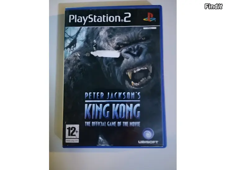 Myydään Sony PlayStation 2 king Kong peli