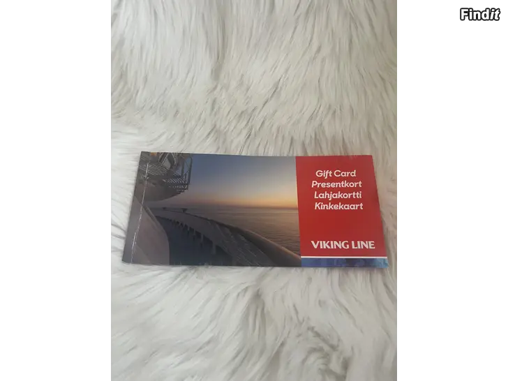 Myydään VIKING LINE PRESENTKORT