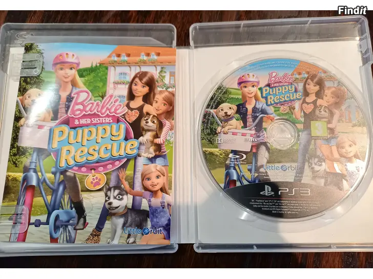Säljes PS3 Barbie puppy rezcue