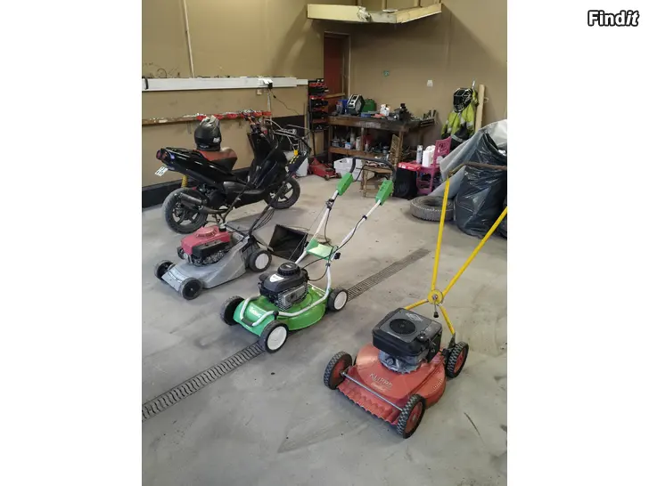 Säljes Säljes gräsklippare som rep objekt