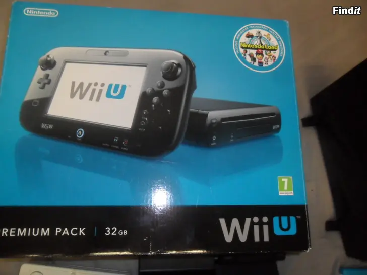 Myydään nintendo wiiu premium pack 32 gb nintendoland pack cib