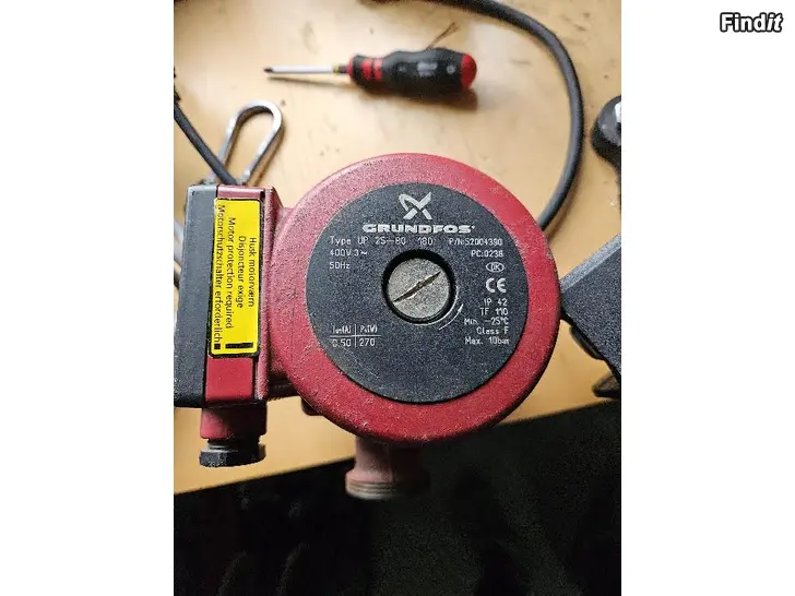 Myydään Kolmivaihe Grundfos