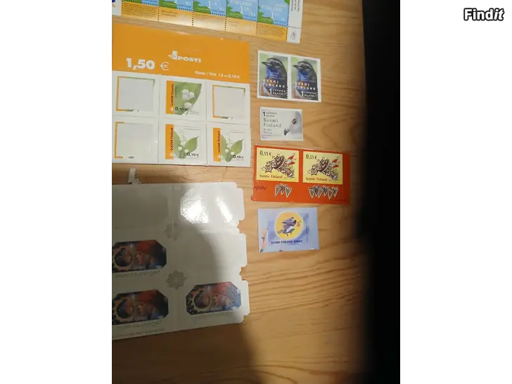 Säljes Frimärken/Postimerkit
