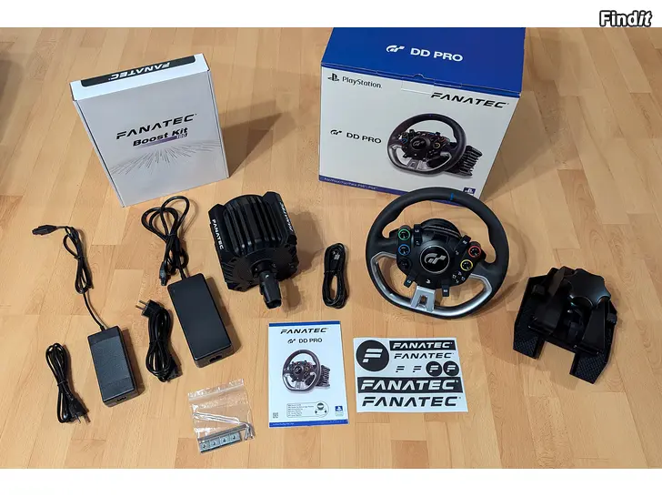 Säljes Fanatec Gran Turismo DD Pro -ratt