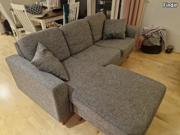 Säljes Grå divansoffa