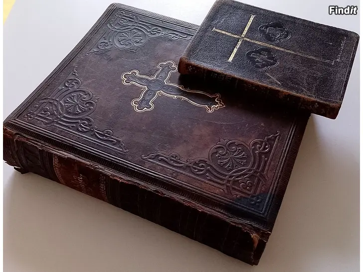 Myydään Wanha HARVINAINEN BIBLIA-Raamattu vuodelta 1878