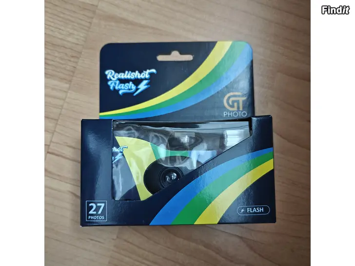 Säljes Realishot Flash, engångskamera med utgången film
