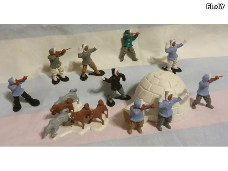 Myydään Timpo Toys Eskimoita 1970-luvulta