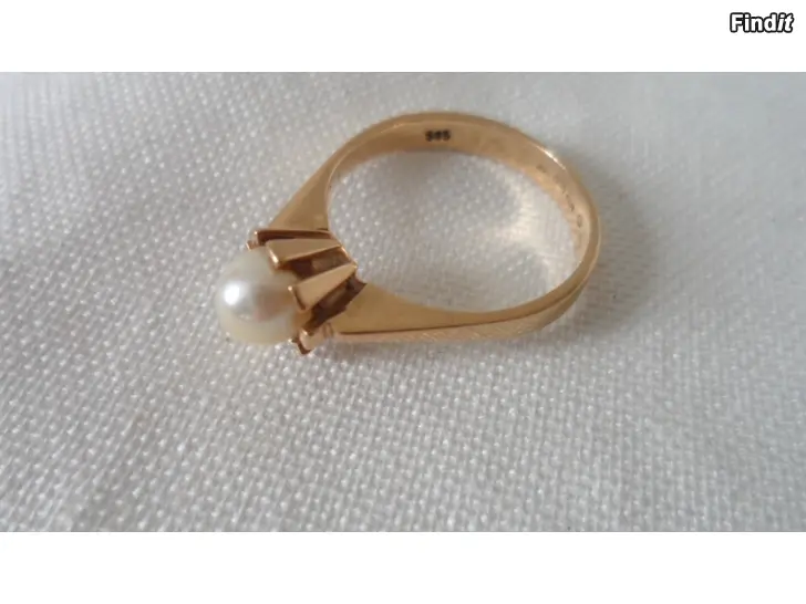 Myydään Kultasormus 3,2g koko 17 Vintage