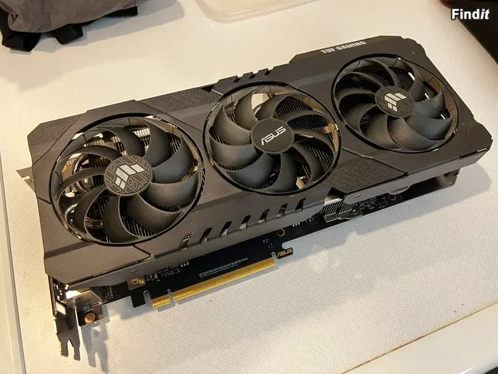 Myydään Asus RTX 3070 Ti TUF Gaming OC 8GB