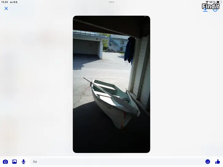 Myydään Soutuvene