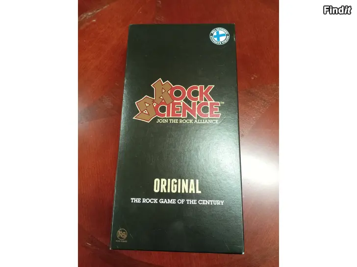 Myydään Rock science lautapeli