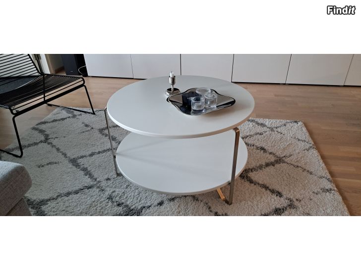 Myydään Sohvapöytä 80cm, valkoinen Ikea