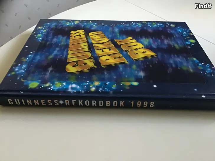 Säljes Guinness Rekord bok 1998 i nyskick