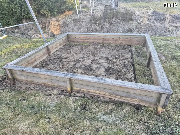 Säljes Sandlåda  lekstuga säljes