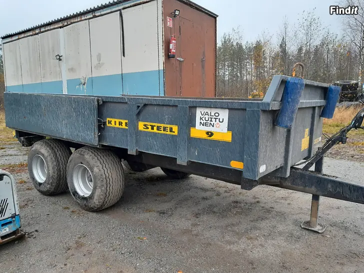 Säljes Kire 9 jordbyggnadsvagn