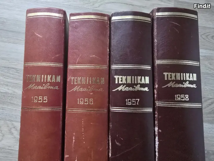 Säljes Tekniikan Maailma 1957-1958