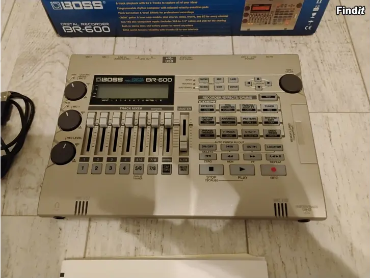 Säljes Boss BR-600 digital recorder
