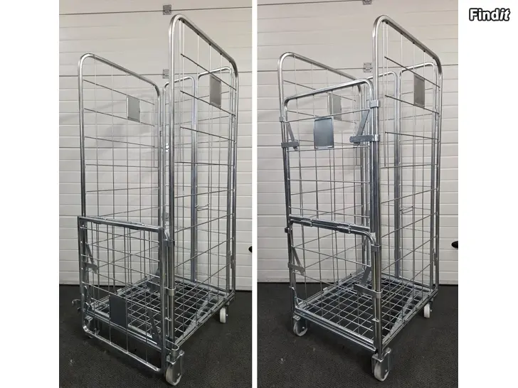 Uthyres 4-seinäinen jonorullakko alaspäin avautuvalla etuseinällä - Rullakko.fi vuokraus