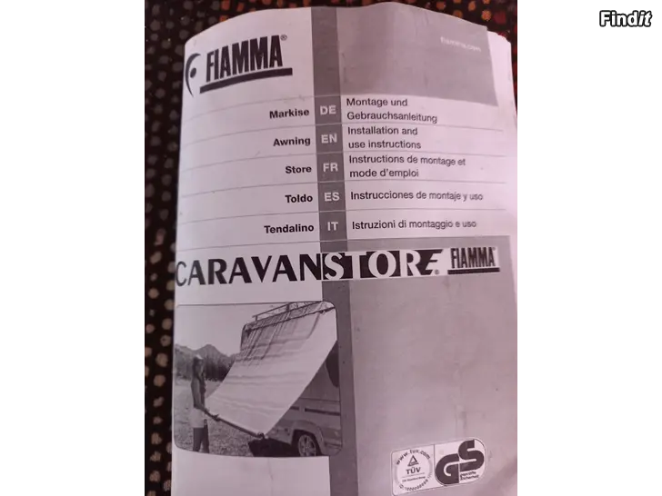 Myydään Pussimarkiisi 3.20x2.50  Omnistor