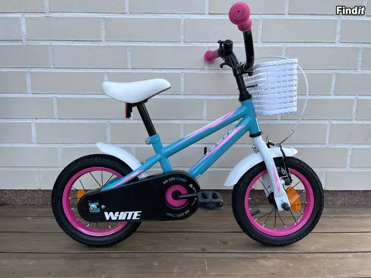 Myydään Lasten pyörä White AR 120 Comp 12