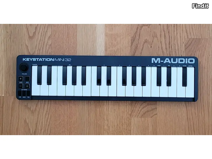 Myydään M-audio keystation mini 32