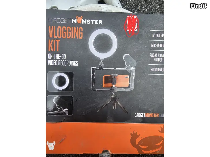 Säljes Vlogg kit