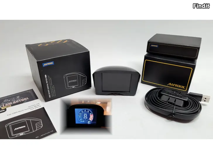 Myydään Ajotietokone näyttö - Kiinteä OBD2 näyttö ja vikakoodinlukija/nollaaja ajoneuvoon