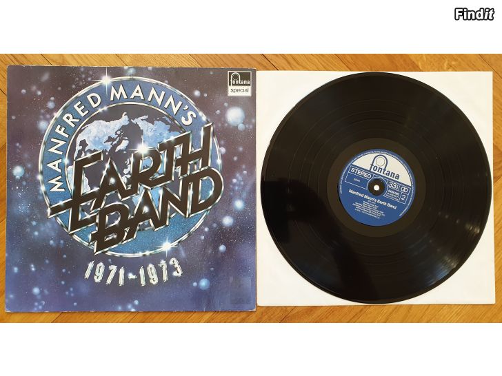 Säljes Manfred Manns Earth Band, 1971-1973. Vinyl LP