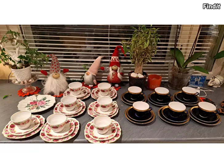 Myydään Kaffeservice 6 plus 7