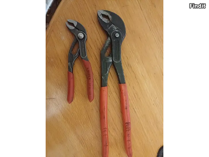Säljes Knipex cobra siirtoleukapihdit