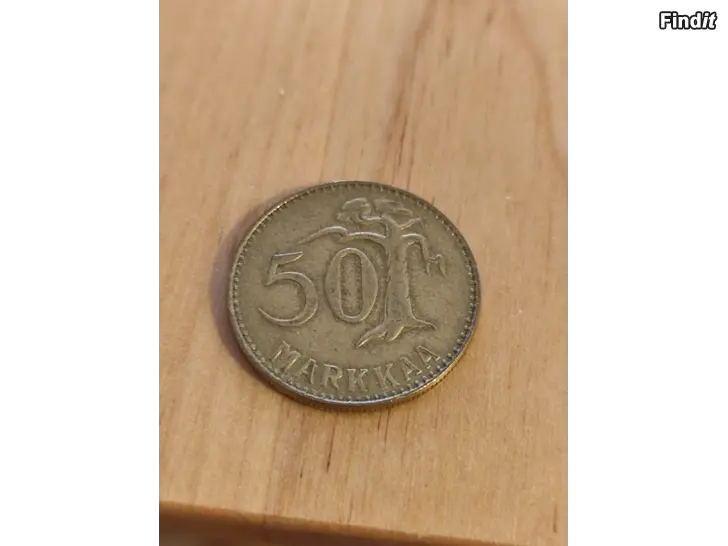 Myydään 50 Markkaa -1953 kolikko