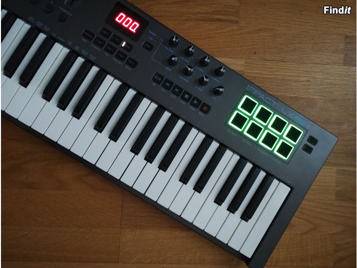 Säljes Nektar LX49+ MIDI keyboard