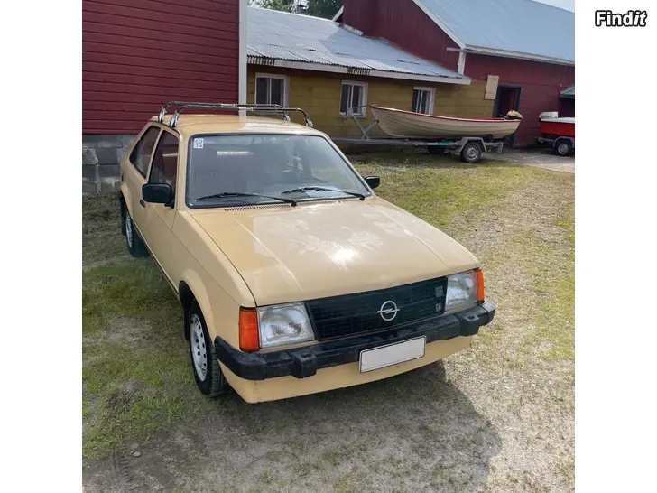 Säljes Museibesiktad Opel Kadett D 1980