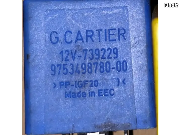 Myydään G Cartier Bitron