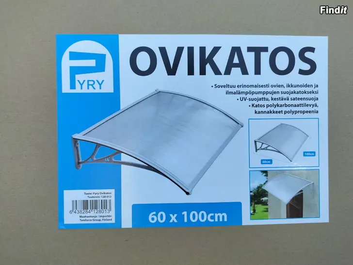 Säljes Tak till ytterdörr / luftvärmepump